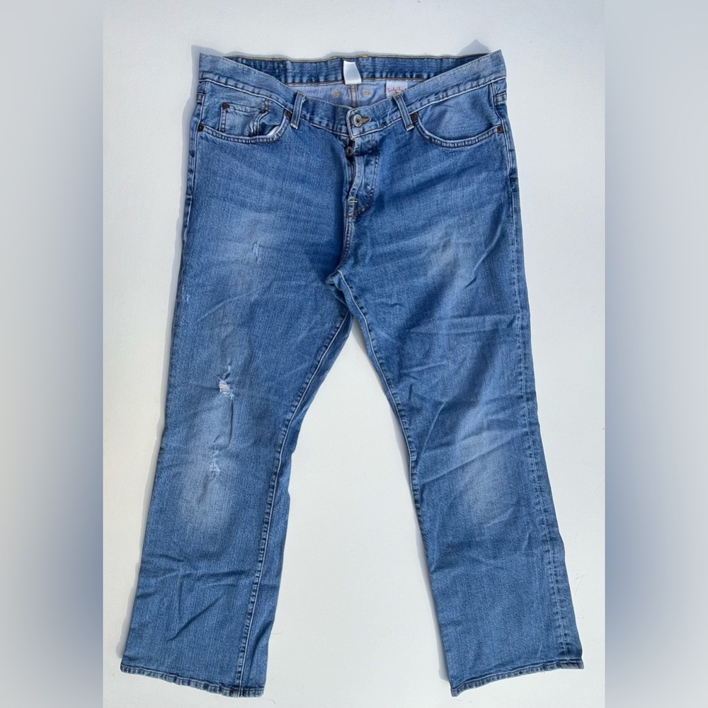 Vintage Lucky Brand Jeans Made In USA Slim Bootleg Hendrix Women’s Size 38x29